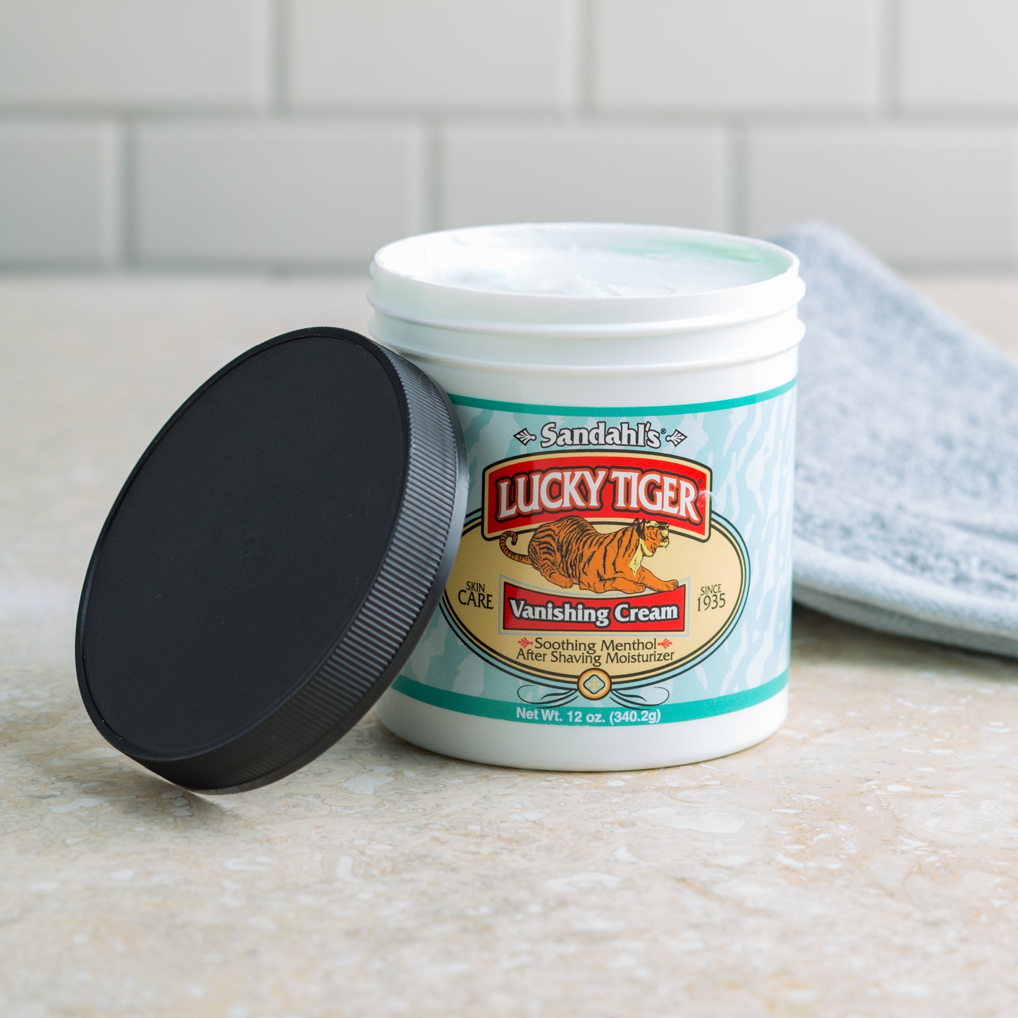 Menthol Mint Vanishing Cream | Lucky Tiger Shaving – King Research